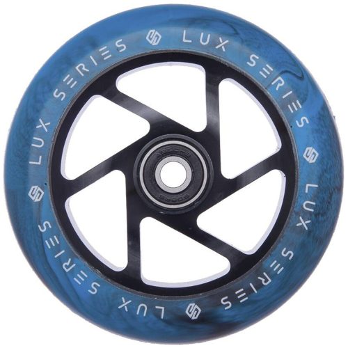 Striker Lux Clear 110mm Wheel - Black Blue