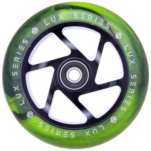 Striker Lux Clear 110mm Wheel - Black Green