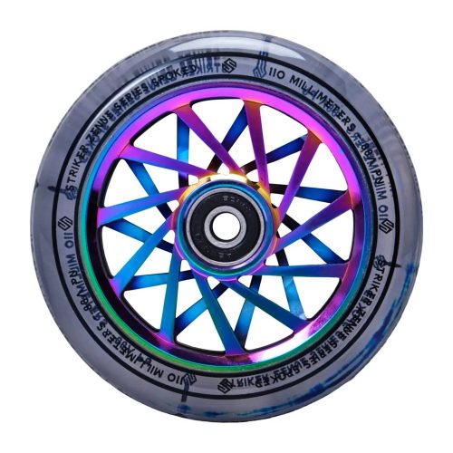 Striker Zenue Clear 110mm Wheel - Rainbow