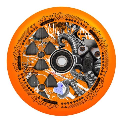 Chubby Wheels Co Lab 110mm Wheel - Radioactive Orange