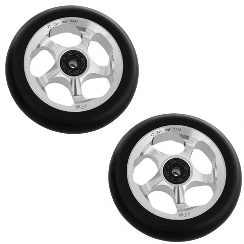 Prey Feel 110mm Wheels - Silver