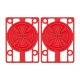 Independent Genuine Parts 1/8" Risers - Red