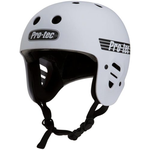 Pro-Tec Full Cut Helmet - Matt White