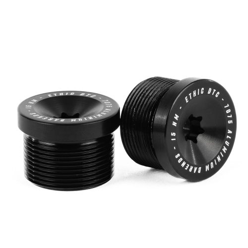 Ethic Flush Alu Bar Ends - Black