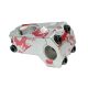 Saltplus Field Frontload Stem - Matt Silver/Red Splatter