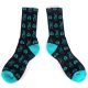 Éclat Peace Socks One Size - Black