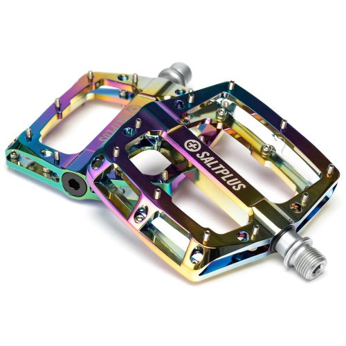 Saltplus HQ CNC Alu Pedal - Oilslick