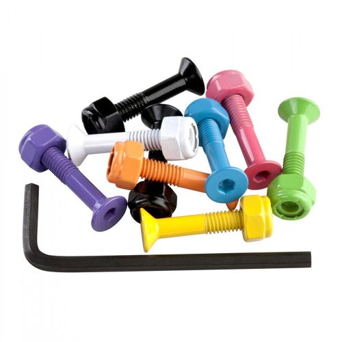 Enuff Mounting Bolt Set - 1" - Colours