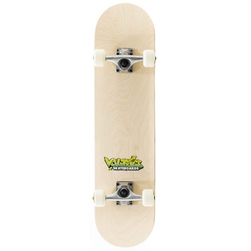 Voltage Graffiti Logo 7.5" Skateboard - Natural