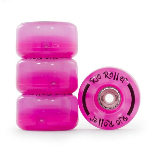 Rio Roller Light Up 58 mm Wheel - Pink