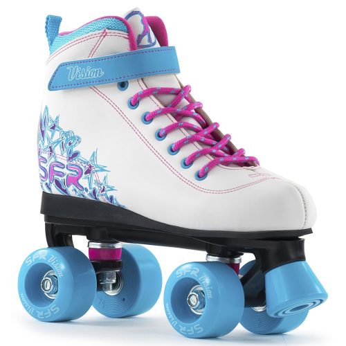 SFR Vision II Quad Skate - White Blue