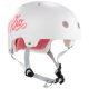 Rio Roller Script Helmet - Matte White