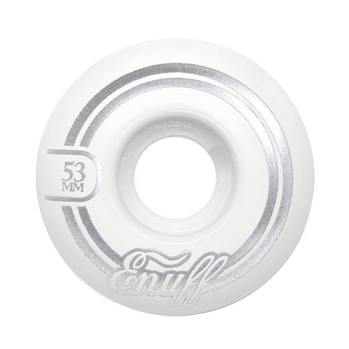 Enuff Refresher II 50 mm Skateboard Wheels - White