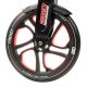 Slamm Frenzy 250mm Scooter Wheel - Red