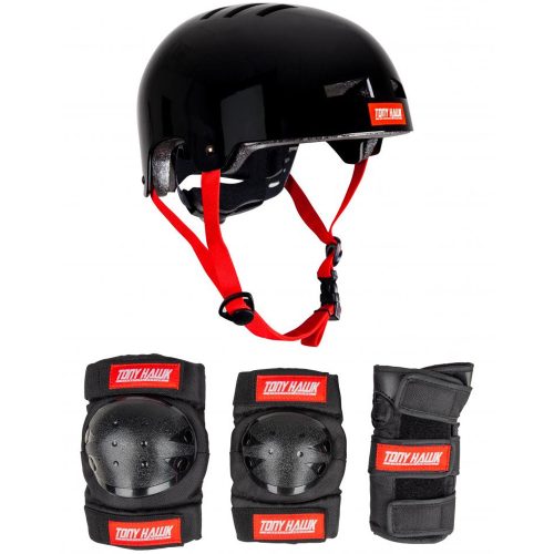 Tony Hawk Protection Set - Black Red 