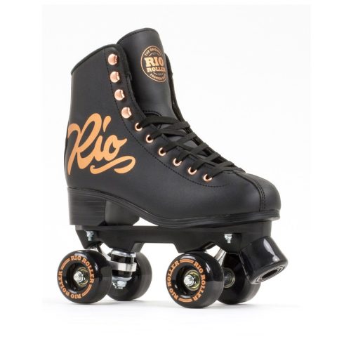 Rio Roller Rose Quad Skate - Black