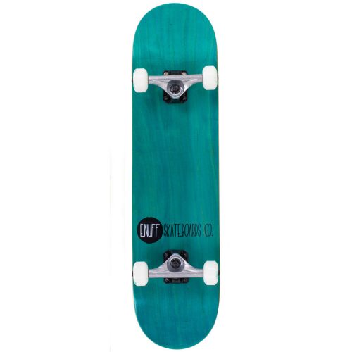 Enuff Logo Stain 8" Skateboard - Blue