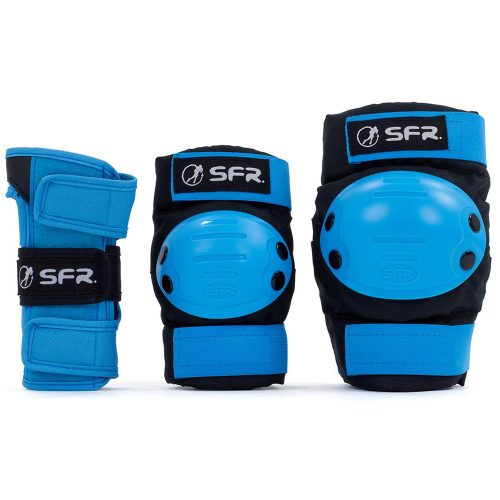 SFR Youth Ramp Triple Pad Set - Black Blue