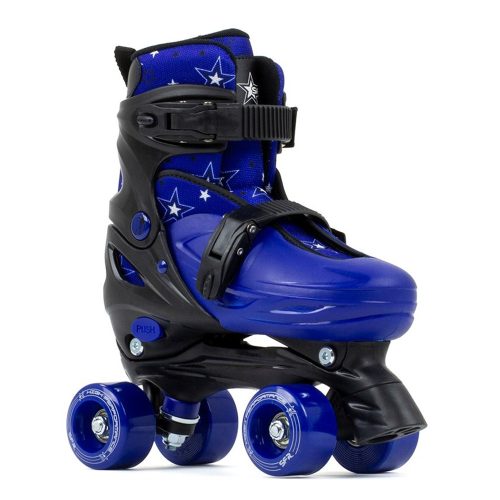 SFR Nebula Adjustable Kids Quad Skate - Blue