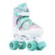 SFR Spectra Adjustable Quad Skate - Pink Green