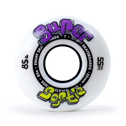 Enuff Super Softie 55 mm Gördeszka Kerekek - Fehér