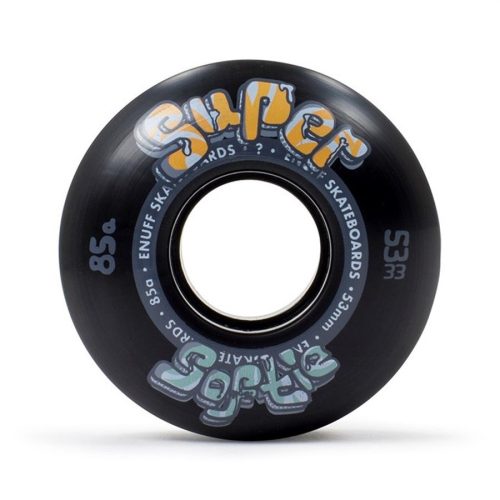 Enuff Super Softie 53 mm Gördeszka Kerekek - Fekete