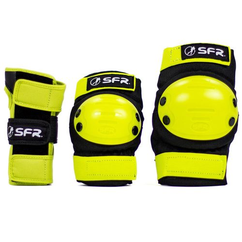 SFR Youth Ramp Triple Pad Set - Black Yellow