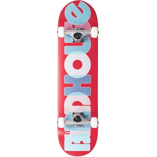 Birdhouse Stage 1 Opacity Logo 2 8" Skateboard - Red