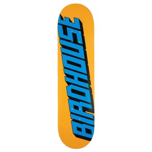 Birdhouse Logo Type 7.75" Deck - Orange