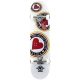 Heart Supply Orbit Logo 7.75" Skateboard - White