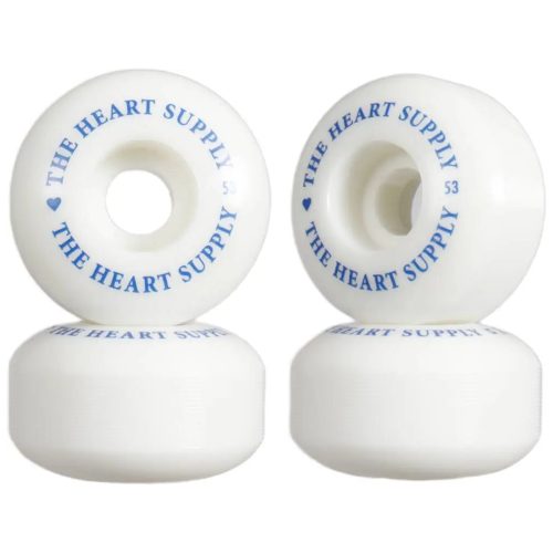 Heart Supply Clean Heart 53mm Gördeszka Kerekek - Fehér Kék