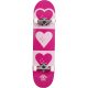 Heart Supply Quadron Logo 7.75" Skateboard - Pink