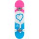 Blueprint Sray Heart V2 8.25" Skateboard - Pink/Blue