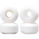 Essentials Wide 53mm 99A Skateboard Wheels - White