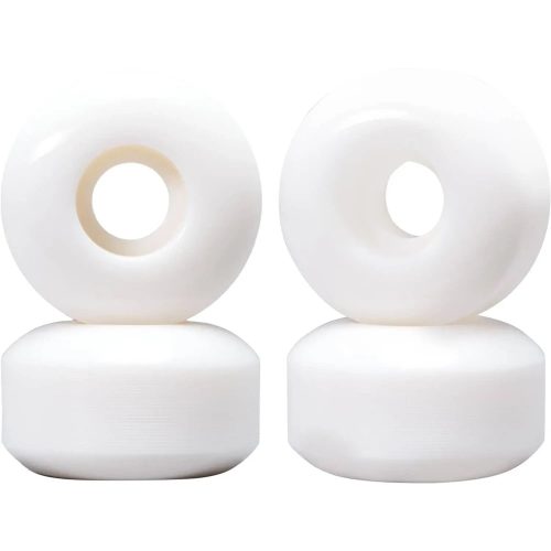 Essentials Skinny 54mm 95A Skateboard Wheels - White