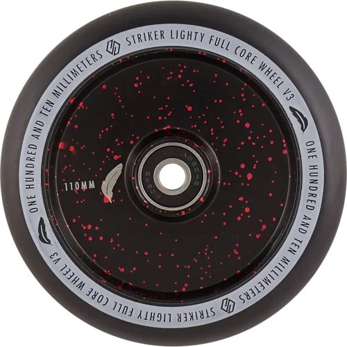 Striker Lighty Full Core V3 Fekete 110mm Kerék - Red Splash