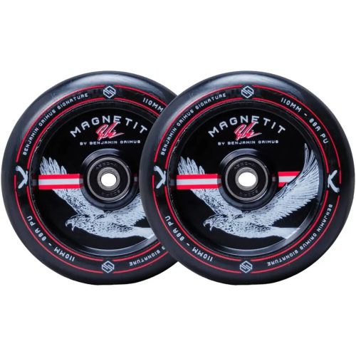 Striker Bgseakk Magnetit 110mm Wheels - Black