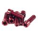 Mission Hollow Stem Bolt 26mm - Red