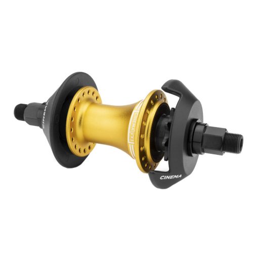 Cinema VX3 Rear Hub.- Sandblast Gold