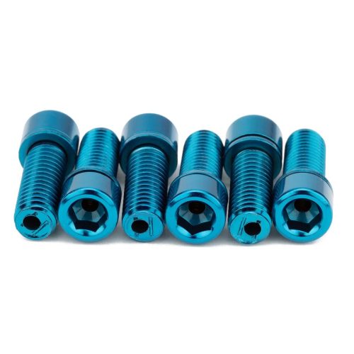 Mission Hollow Stem Bolt Set 23mm - Blue