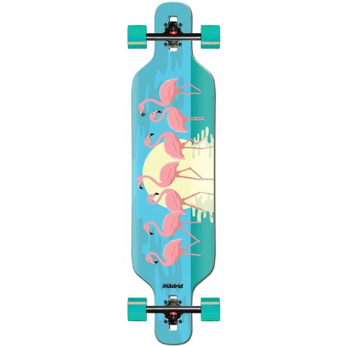 Madrid Trance Drop Thru Longboard 40" - Flamingos