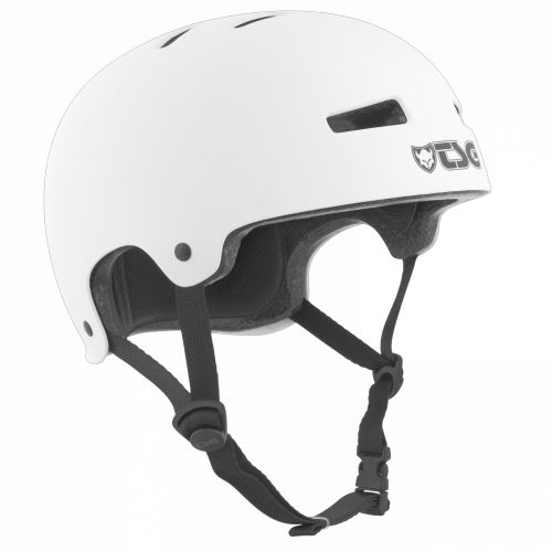 TSG Evolution Solid Color Helmet - Satin White