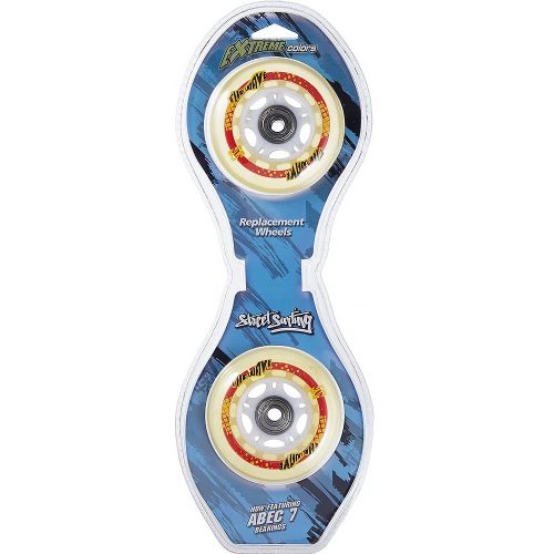 Street Surfing Wave Board Wheel Set - Clear