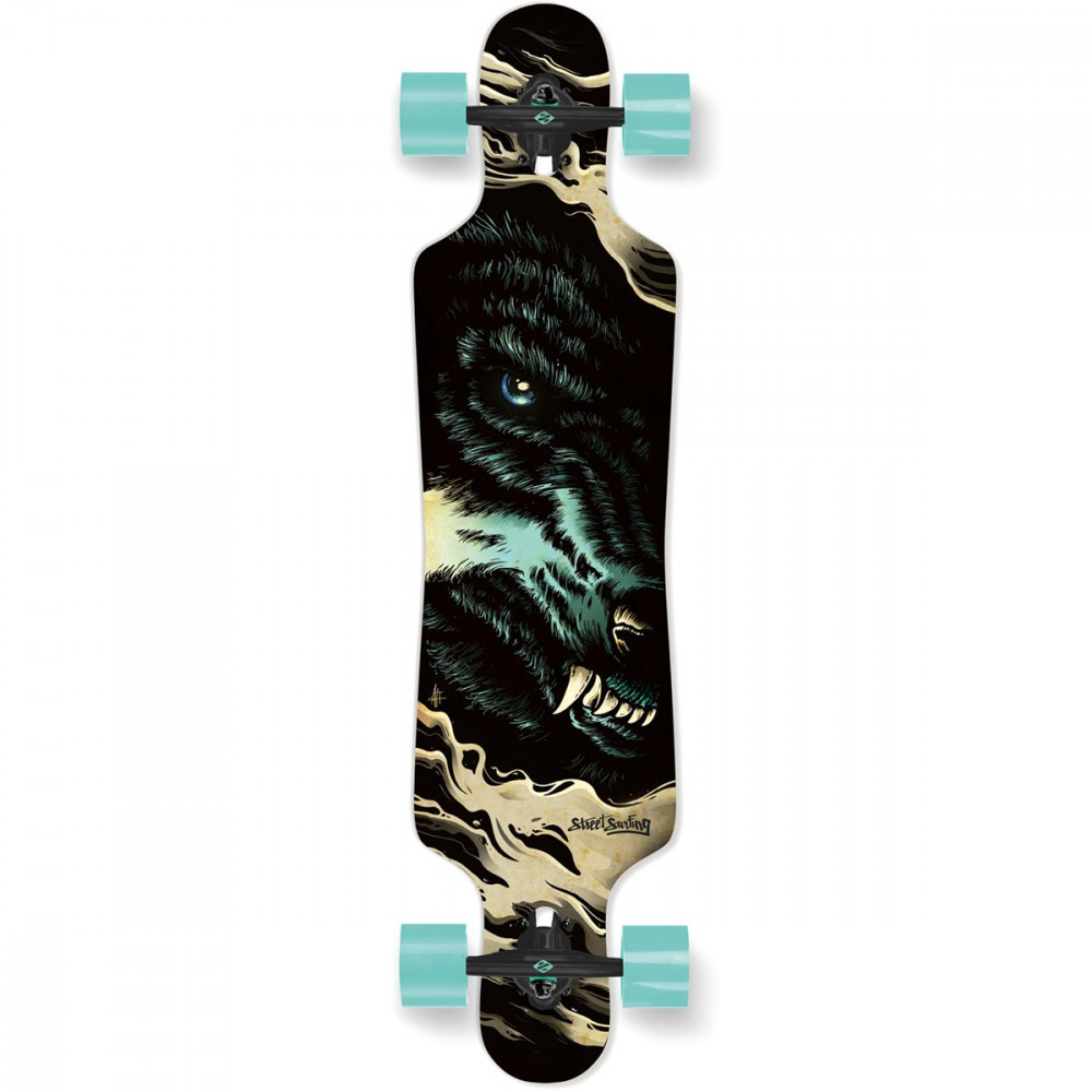 Street surfing deals longboard