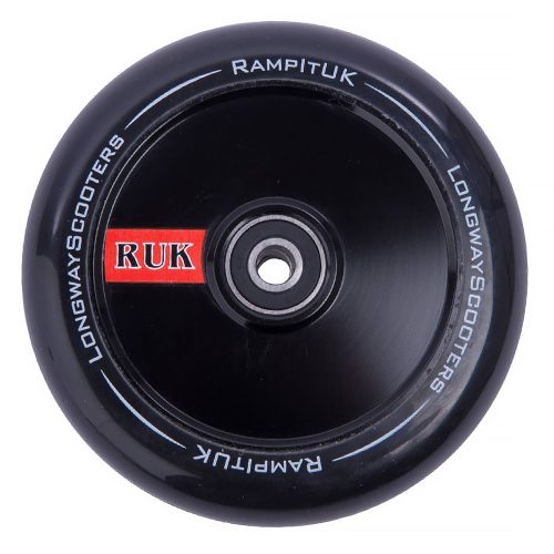 Longway RampIt UK Hollow Core 110mm Wheel - Black 