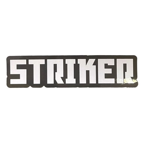 Striker Line Matrica - Fehér Fekete