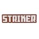 Striker Line Matrica - Fehér Bordó