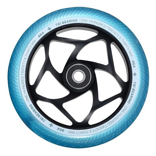 Blunt Tri Bearing 120 mm Wheel - Black Teal