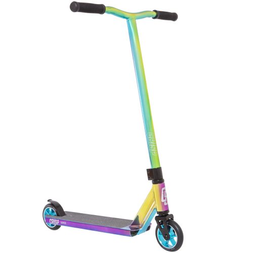 Crisp Surge Scooter - Chrome Blue Green Purple