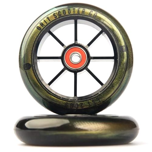 Grit 8 spoke ACW 110mm Wheel - Black/Gold